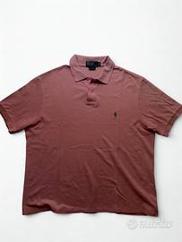 Polo Ralph Lauren rosa vintage- cavallino verde