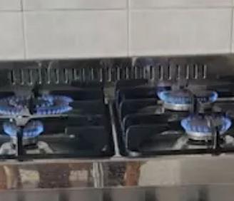 Cucina gas 4 fuochi Lofra forno gas ventilato 60cm