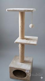 Tiragraffi Arcaplanet con cuccia e gioco 