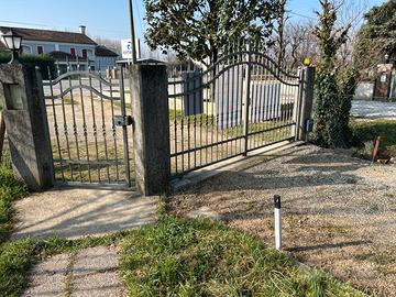 Cancello in ferro battuto