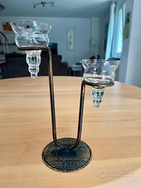 Portacandele candelabro candeliere vintage