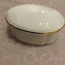 scatolina porcellana bianca antica 