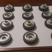 olivetti m20 manopole complete di ghiere