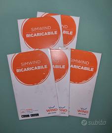 Sim Wind Ricaricabile non attivabile da collezione
