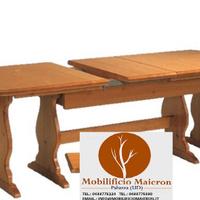 Mobili Rustici Taverna Tavolo Allungabile 901