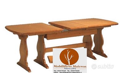 Mobili Rustici Taverna Tavolo Allungabile 901