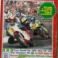 Motociclismo Aprile 1975 Benelli sei 750 - Beta GS