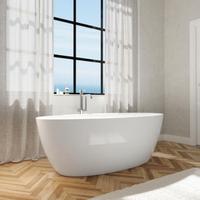 Vasca freestanding 170x58,5 h cm bianco lucido - M