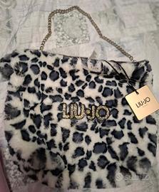 Borsa LIU-JO a tracolla in pelliccia nuova