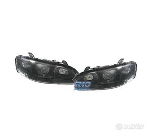 FARI PER OPEL OMEGA 94-99 LENTE A LENTE NERA