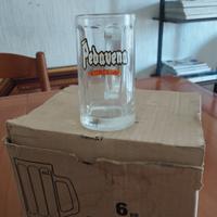 Set 6 bicchieri birra Pedavena da 0,2L 