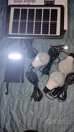 kit illuminazione solare 