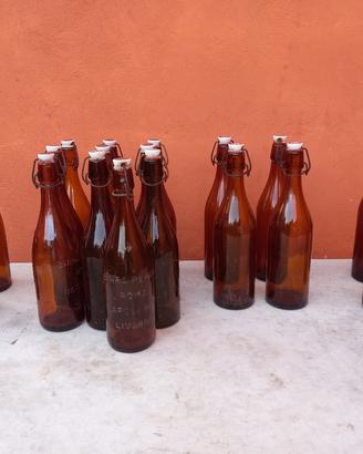 Bottiglie di birra vintage