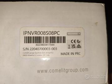 Nvr Comelit IPNVR008S08PC