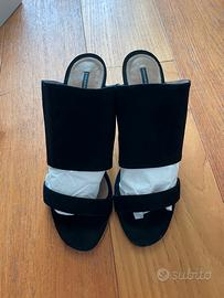 Sandali neri Liviana Conti