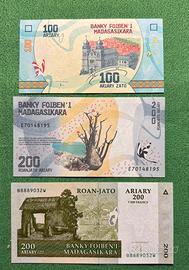 Banconote Madagascar