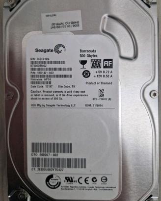Hard Disk SEAGATE