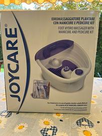 idromassaggiatore plantare con kit manicure e pied