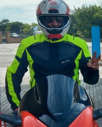 giubbotto uomo moto 