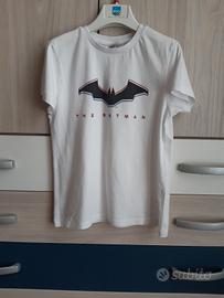 T-shirt bambino bianca Batman Taglia 9/10 anni
