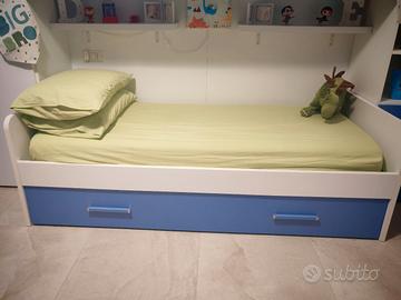 letto singolo estraibile 