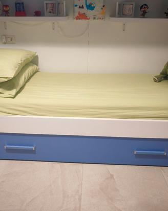 letto singolo estraibile 