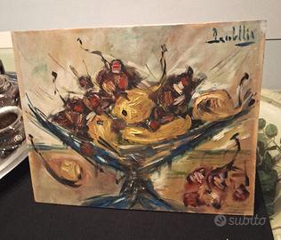 Olio su tavola 32x40 vintage Iacobellis