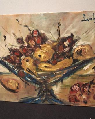 Olio su tavola 32x40 vintage Iacobellis