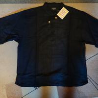Camicia doppio cotone nera XXL,Larp, GRV, Teatro
