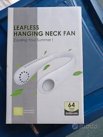 Ventilatore da collo ricarica usb