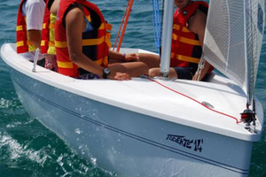 TRIDENTE 14 Barca a vela/carrello/motore