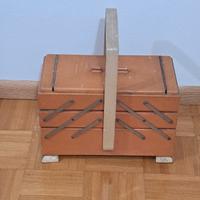 scatola cucito vintage 