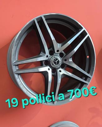 Cerchi Mercedes 19 pollici