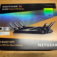 NETGEAR Nighthawk AC3200 Tri-Band Wifi R8000