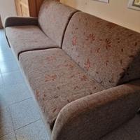 Divano-letto, singolo con materasso. 215*95