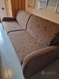 Divano-letto, singolo con materasso. 215*95