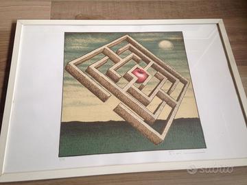 Quadro litografia Vanni Viviani