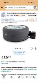 Vasca ideomassaggio Spa Intex Simple gonfiabile