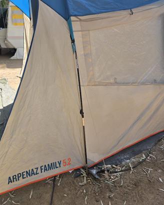 Tenda Quechua Arpenaz Family 5.2 5 posti