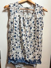 Blusa fantasia floreale