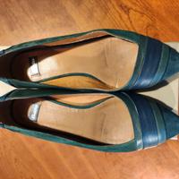 Ballerine scamosciate