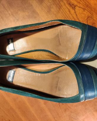 Ballerine scamosciate