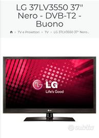 tv lg 37 pollici Lv3550 in perfette condizioni 