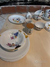 Servizio piatti disney