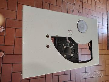 Piede fisso+traslatore per tavolo a 2 pacche