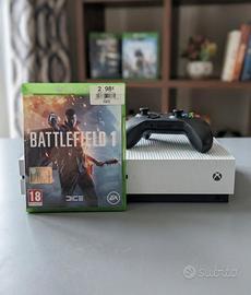 Xbox One S 500GB + Controller + Battlefield 1