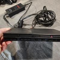 Play Station 2slim+Resident evil out break accesso