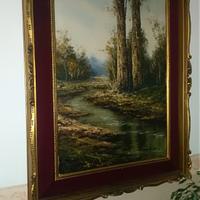 Quadro olio su tela Viviani 