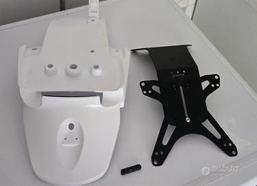 Portatarga corto Septar + parafango Caballero 500