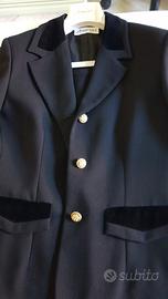 Tailleur donna viscosa nero elegante